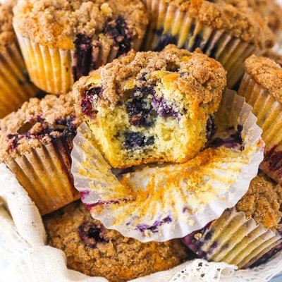 Blueberry Streusel Muffin