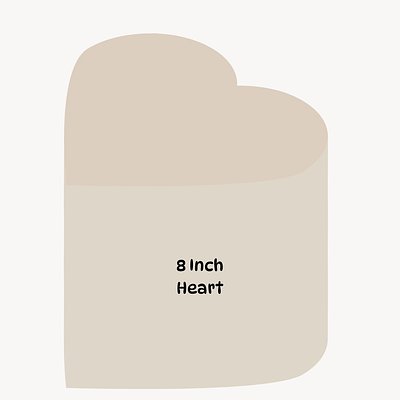 Heart - Eight Inch