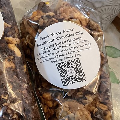Sourdough Banana Bread Granola 