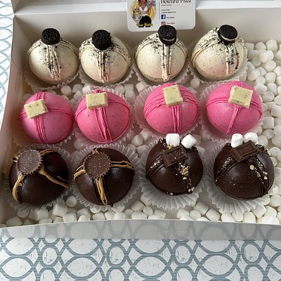 Specialty Flavored Hot Coco Bombs - 4ct 