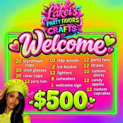 Welcome To The Party Package 