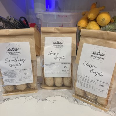 Everything Bagels-6 Mini Or 4 Large 