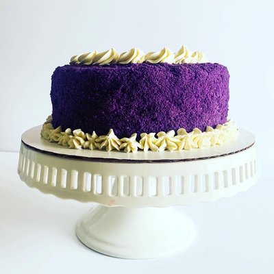 Ube Cake (Purple Yam Cake)
