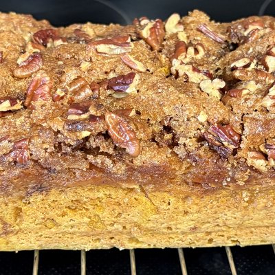 Small Pumpkin Cinnamon Roll Bread