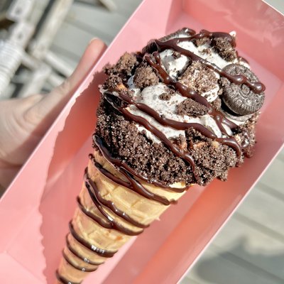 Oreo Crunch Cone