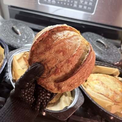 Black Pepper Parmesan Sourdough 