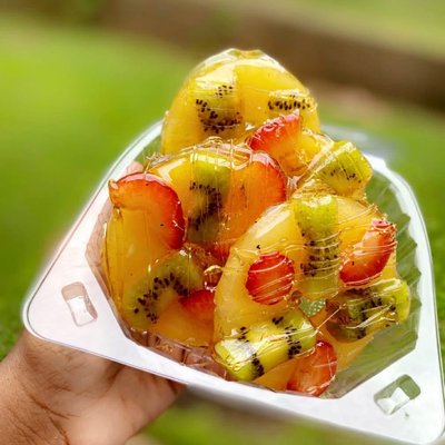 triple threat candied pineapples 