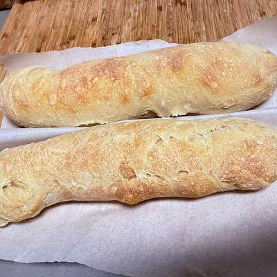 Ciabatta Bread Loaf