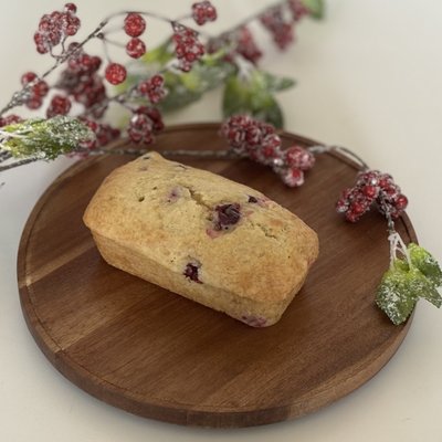 Mini Sourdough Cranberry And White Chocolate Quick Bread