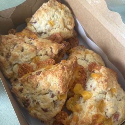 Sourdough Scone // Bacon Cheddar Scone