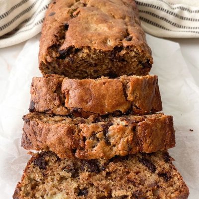 Almond Butter Banana Bread 