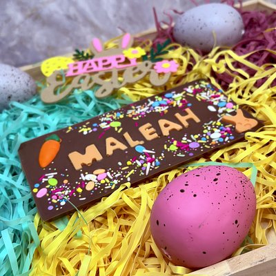Personalized Easter Candy Bar