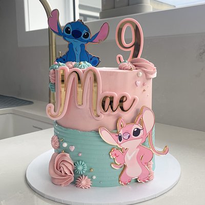 Stitch & Angel Cake