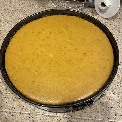 Pumpkin cheesecake