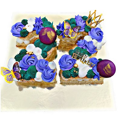 6 Inch Double Digit Number Cakes 