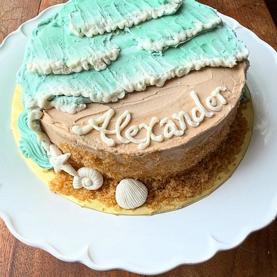 6” Single Layer Cake 