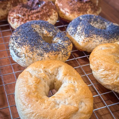 Sourdough Bagels (cinnamon Crunch)
