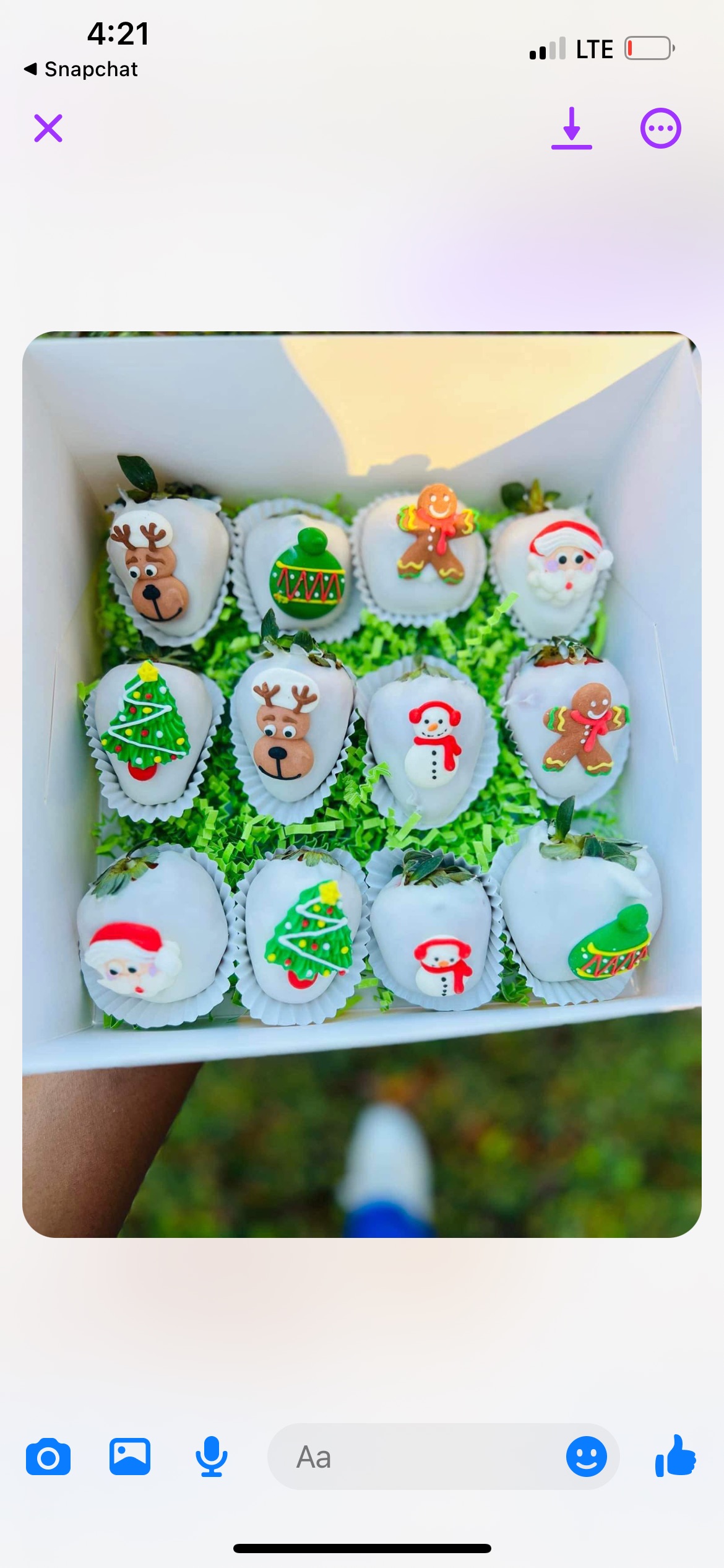 Christmas Strawberries 