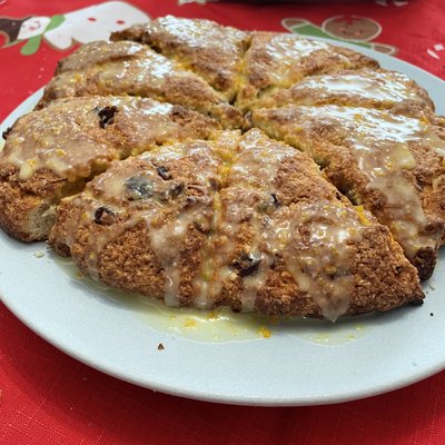 Cranberry and Orange Scones 8