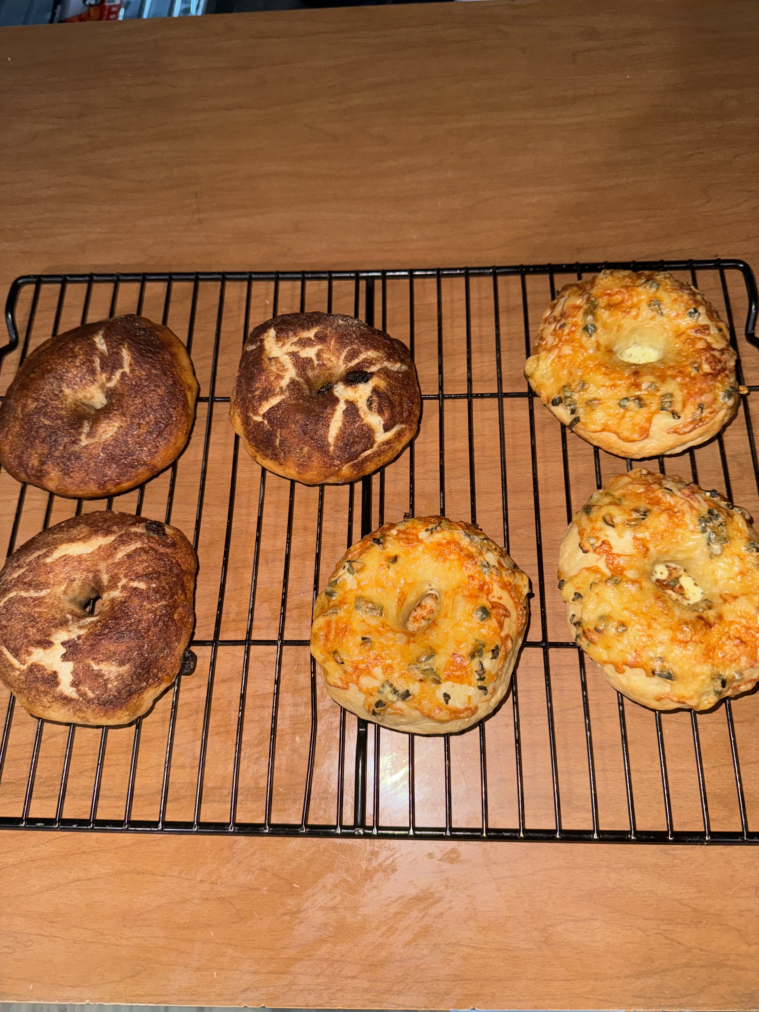 Sourdough Bagels