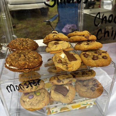 Three Cookie Box