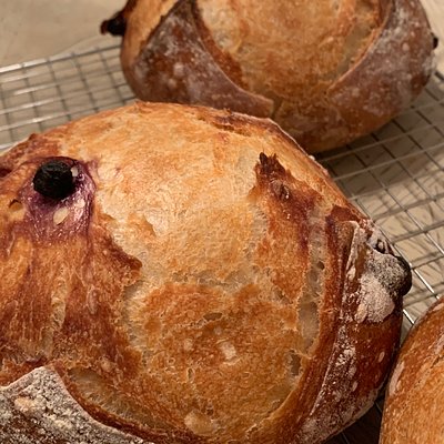 Blueberry & Lemon Sourdough Bread