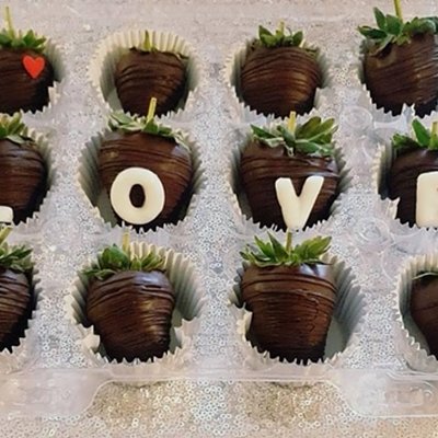 LOVE Note Strawberries 