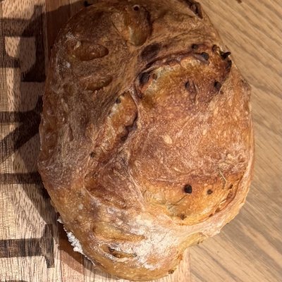 Half Roasted Garlic & Rosemary Sourdough Loaf