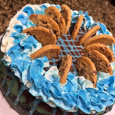 8” Cookie Monster Cheesecake