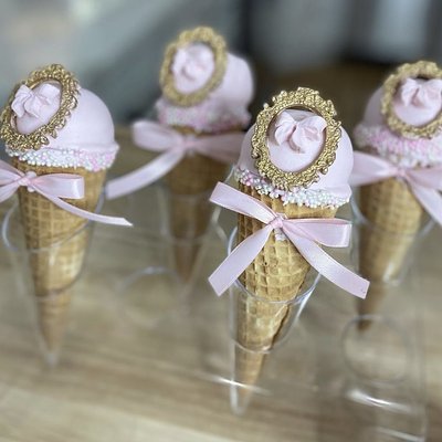 Waffle Cake Cone