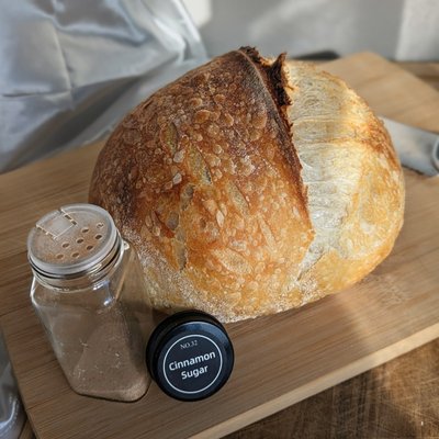 Cinnamon Sugar Sourdough Loaf