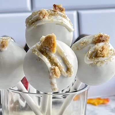 Pumpkin Pie Cake Pops - Dozen