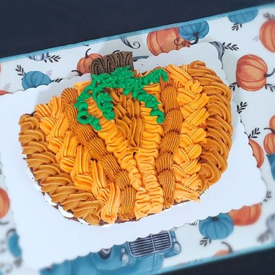 Pumpkin Cookie Cake