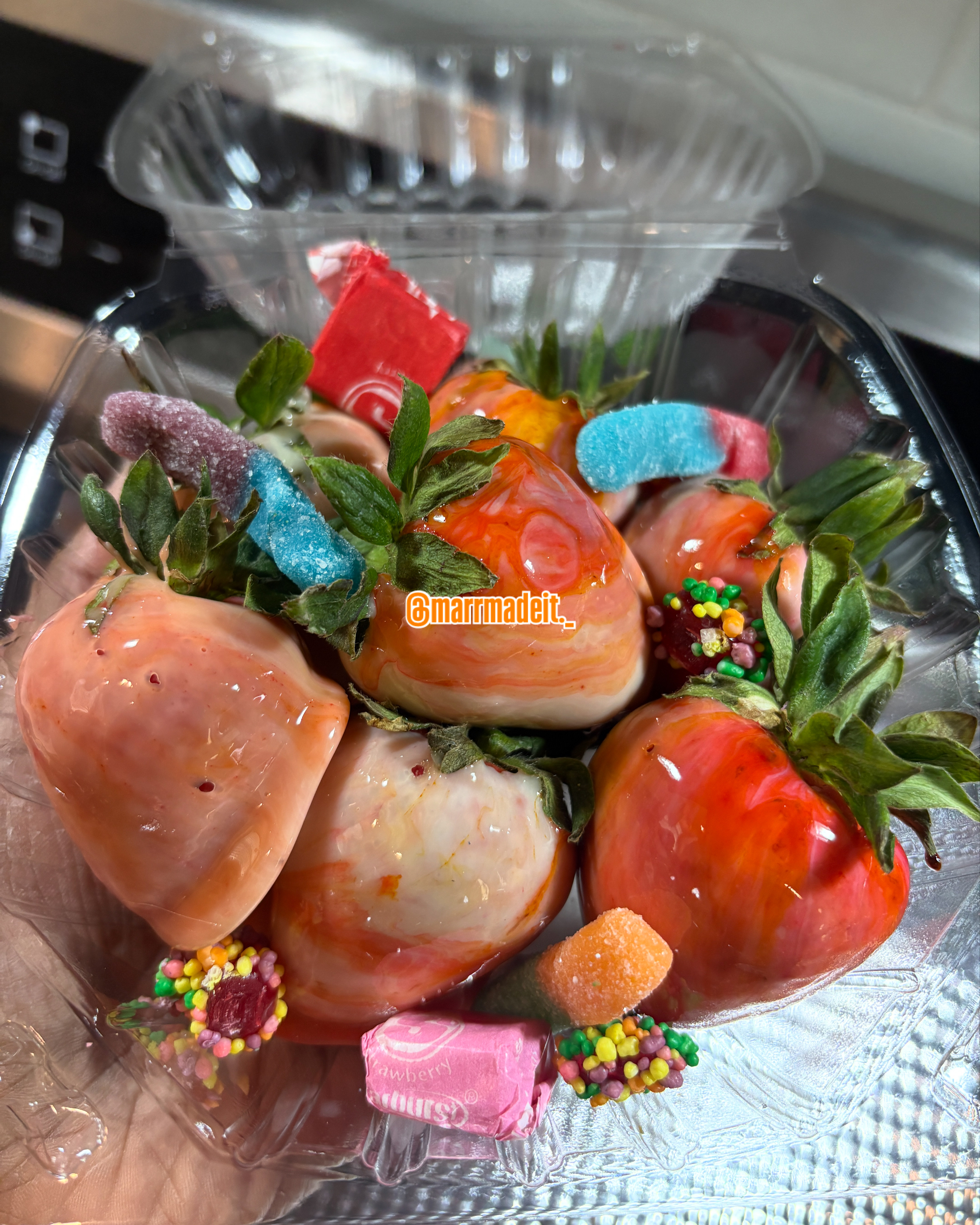 Candied Strawberries