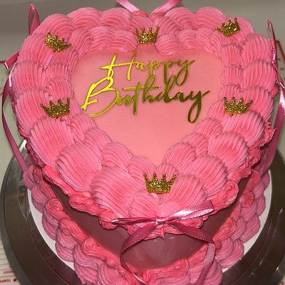 Heart Cake 8”