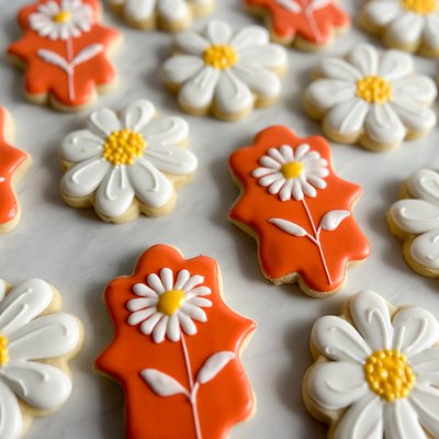 Simple Decorated Sugar Cookies