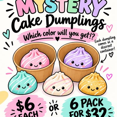 Mystery Cake Dumpling