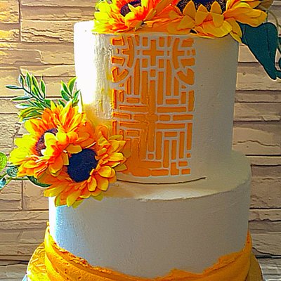 Large 2 Tier Cake