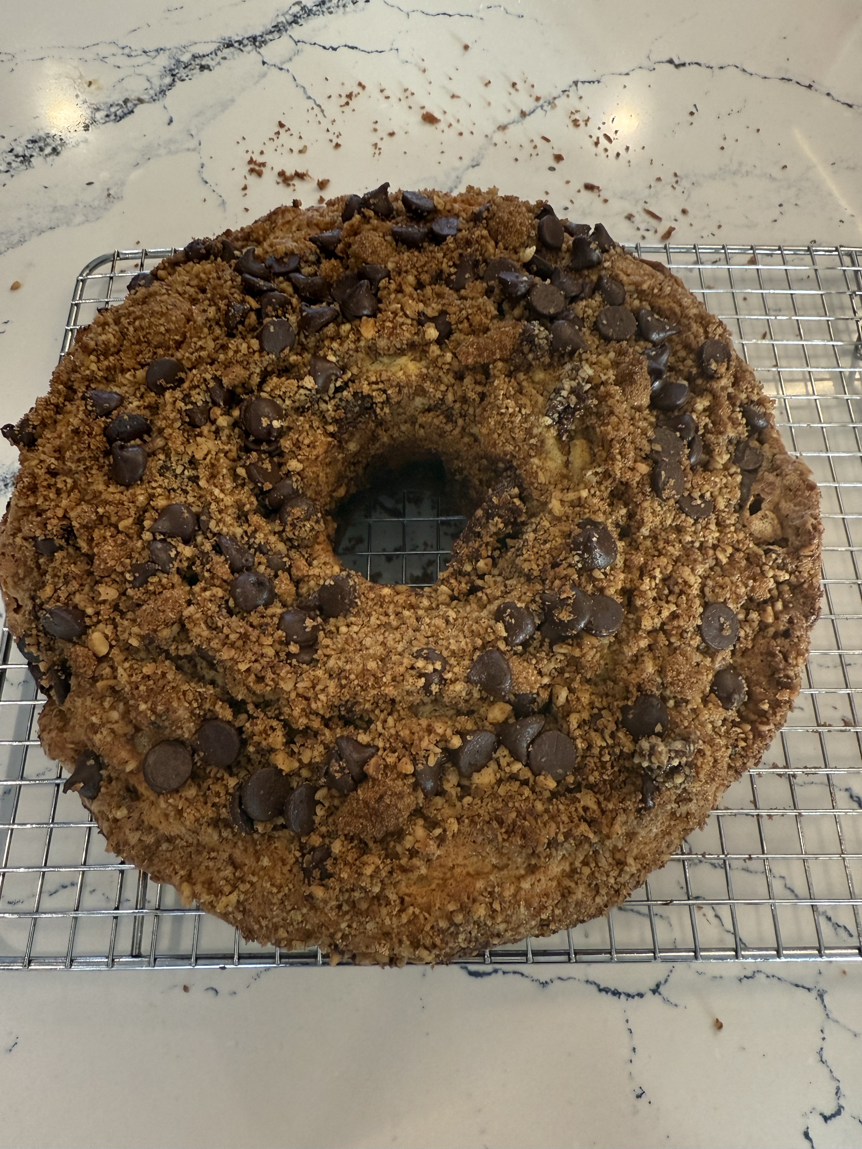 Chocolate Chip Coffee Cake 