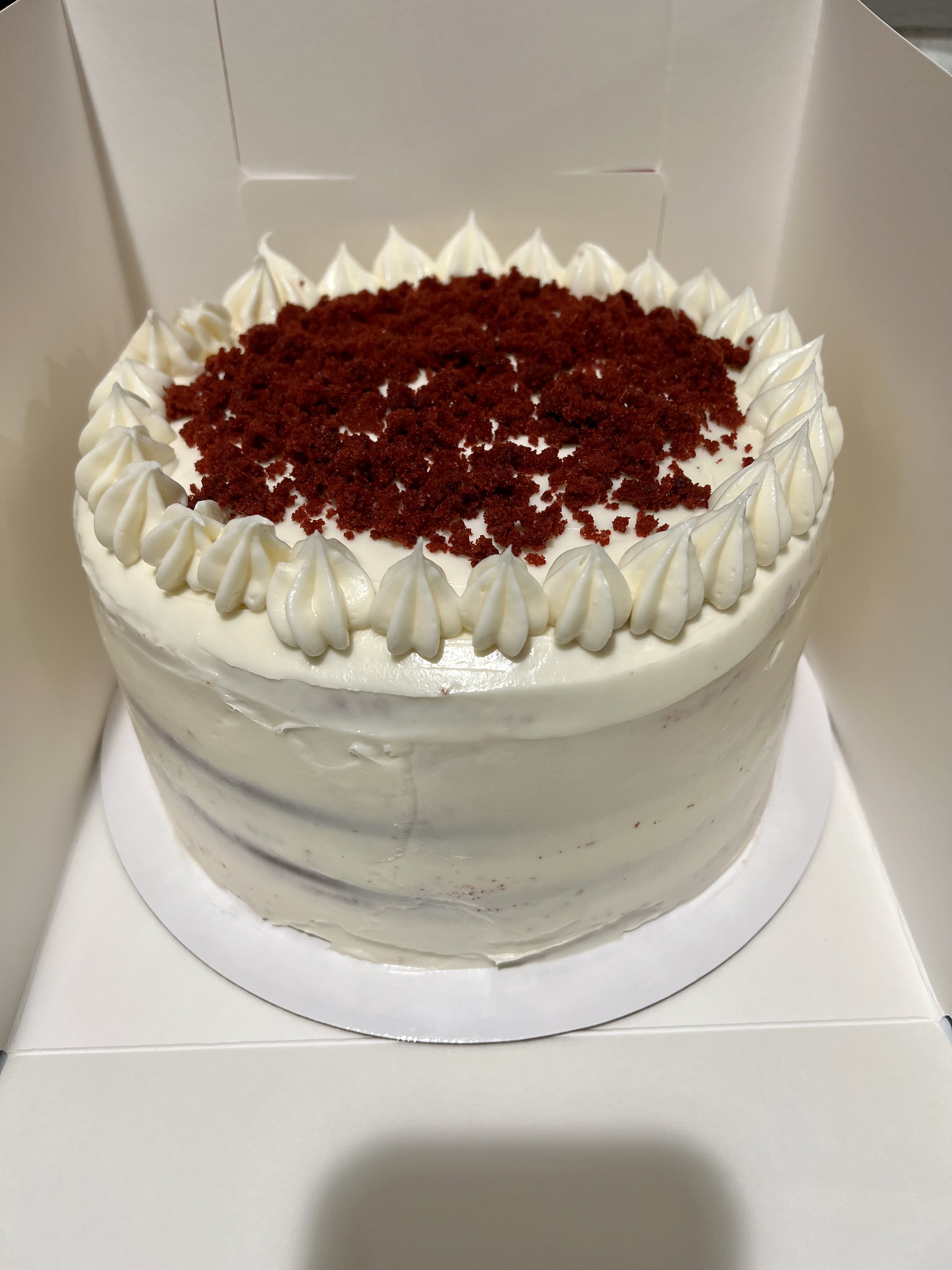 Holiday Red Velvet Cake