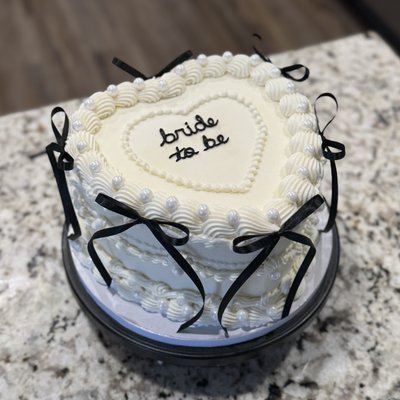 8” Heart Cake