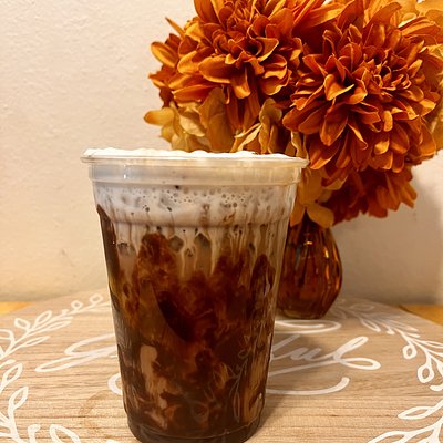 Santa’s Chocolate Cookies Latte