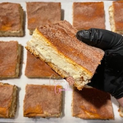 Churro Cheesecake Slice