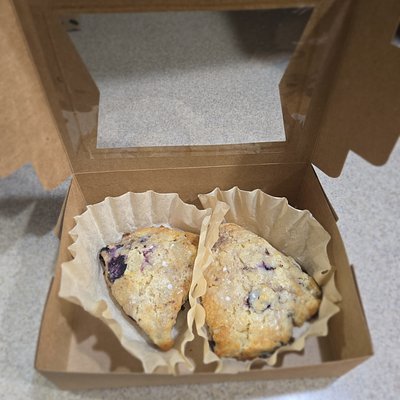 Sourdough Blueberry Lemon Scones - 2 Pack