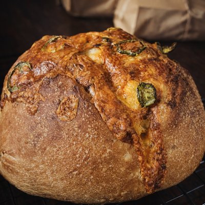 Jalapeño Cheddar Sourdough