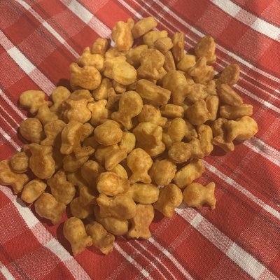 Sourdough Gold Fish Crackers