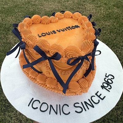 8” Heart Custom Cake