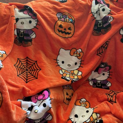 Hello Kitty Halloween Blanket
