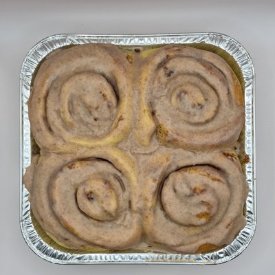 4 Count Cinnamon Rolls With Cinnamon Icing