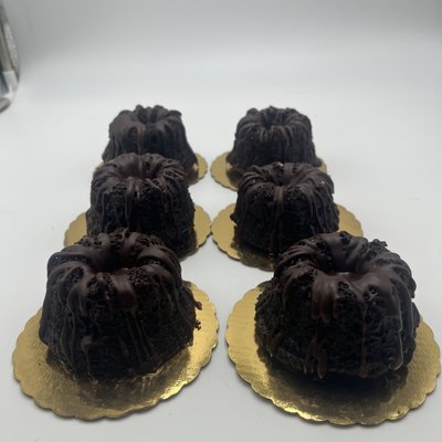 Mini Flourless Chocolate Cakes (GF/DF)